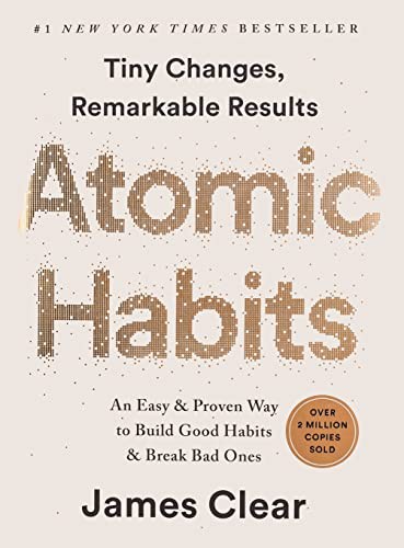 Atomic Habits book from the Bigger Than Me collection