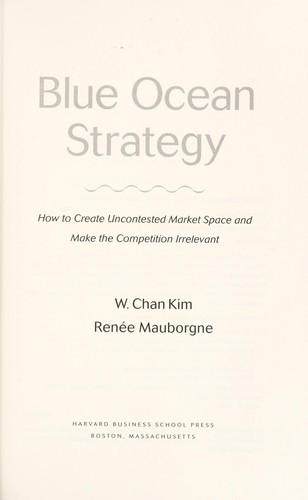 Blue Ocean Strategy book from the Bigger Than Me collection
